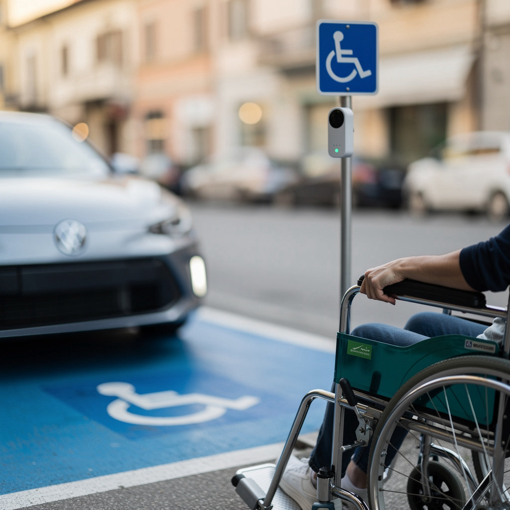 Invent Solutions srl SB smart parking solution for disabled spaces - addressing unauthorized parking abuse in Italian municipalities