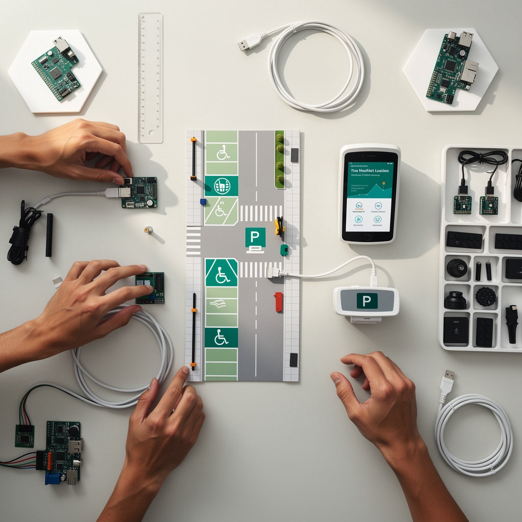 Invent Solutions srl SB team collaborating on smart city IoT research and development projects for vulnerable communities